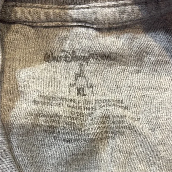 Gray Men’s Walt Disney World T-Shirt, XL - Picture 3 of 3